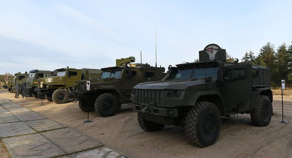 روسيا تختبر عربة مدرعة محمية من الإشعاع