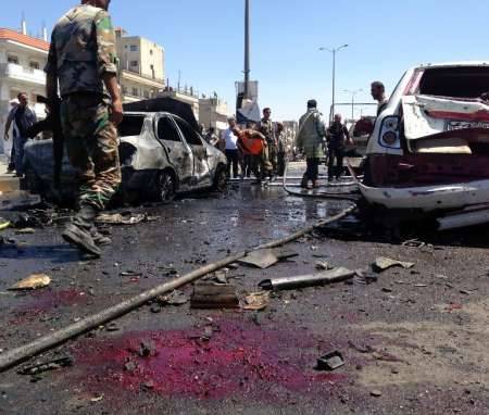 عشرات المصابين في تفجيرين بمدينة حمص السورية