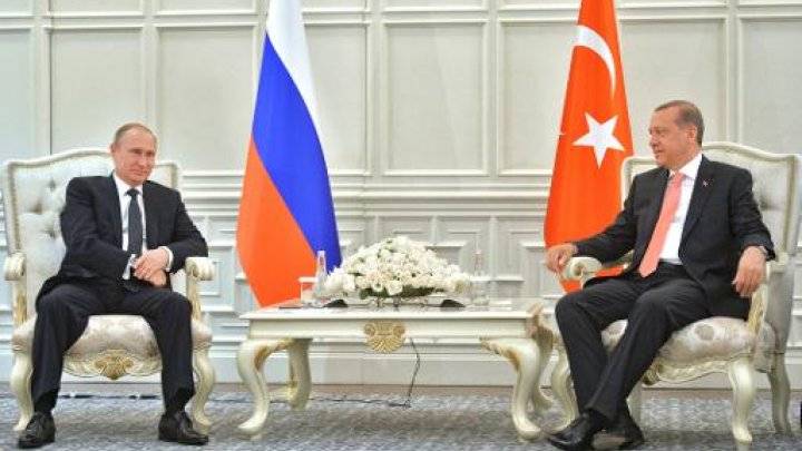 بوتين واردوغان ناقشا في اذربيجان مسائل الطاقة وسوريا