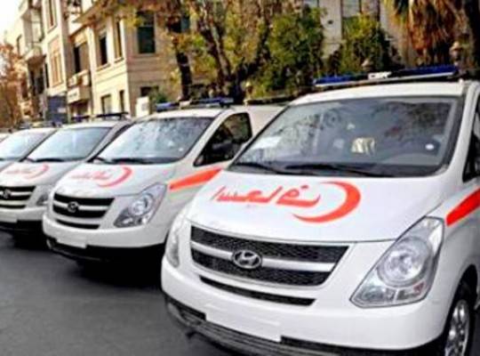 يازجي: 50 سيارة إسعاف للمحافظات خلال 2015