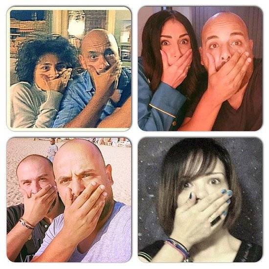 صور لنشطاء يقلدون غادة عبد الرازق