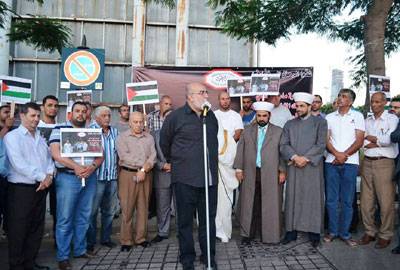 وقفة تضامنيّة مع الأسير الفلسطيني عدنان