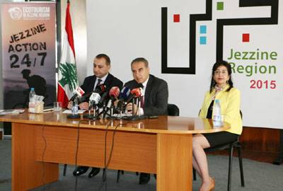 اطلق مهرجانات جزين السياحية
فرعون: اعتمدنا برامج سياحية بكلفة محدودة
واقمنا تواصلاً مع المنظمات غير الحكومية والبلديات