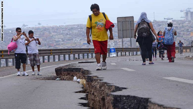 زلزال بقوة 6.4 ريختر يضرب غرب تشيلي ولا تحذير من "تسونامي"