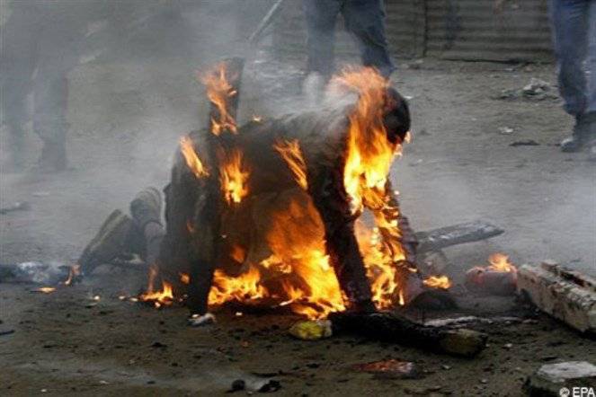 "داعش" يحرق إمرأة عجوز مسيحية عمرها 80 عاماً لأنها رفضت الامتثال للشريعة!