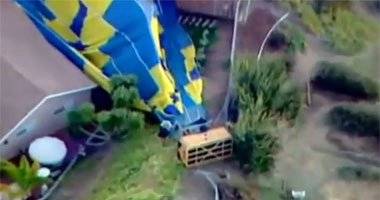 اصابة 16 سائحاً بعد تحطم منطاد في منطقة كابادوكيا وسط تركيا