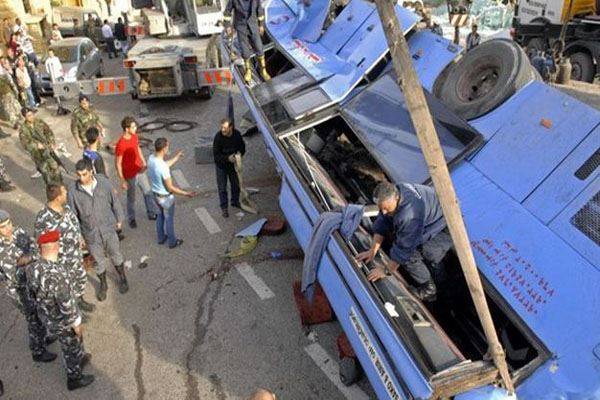 انقلاب حافلة بريطانية تقل 34 طفلا في بلجيكا