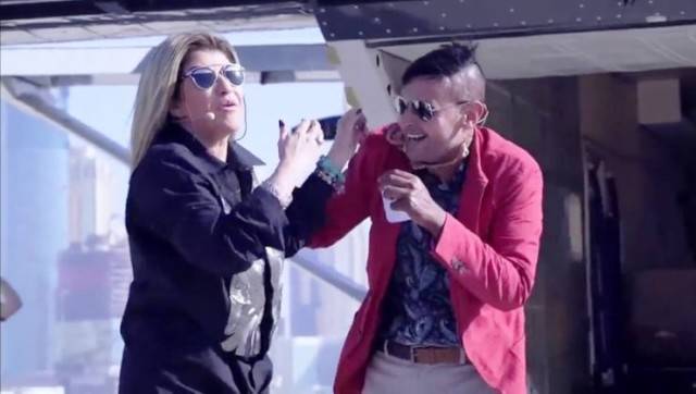 بالفيديو - هالة سرحان ضحية "رامز واكل الجو"