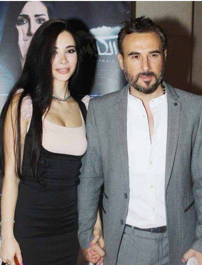 هذه الجميلة زوجة باسم مغنية