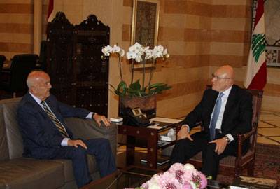 أبرق الى السيسي ومحلب مُعزياً
سلام التقى مقبل وسفيري السعوديّة ومصر 
وعرض مع هوكشتاين موضوع إنتاج الغاز
