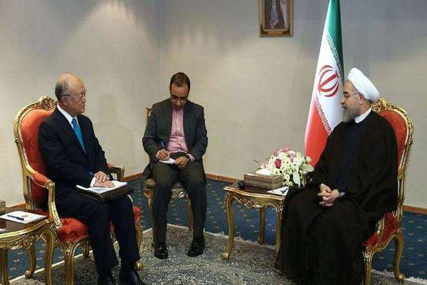 روحاني: ملف ايران لدى وكالة الطاقة الذرية يمكن حلّه سريعاً