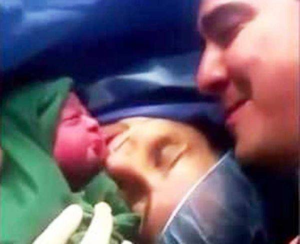بالفيديو.. ردة فعل طفل على أول قبلة من والده