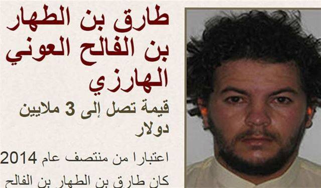 داعشي تونسي دفعت فيه أميركا 3000000 دولار قبل قتله