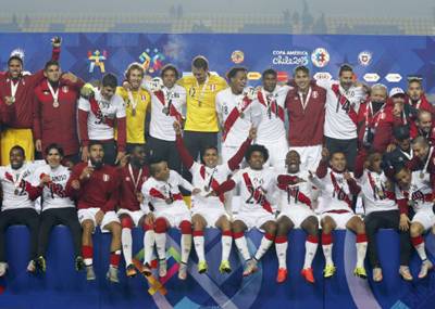 كوبا أميركا 2015 في كرة القدم : البيرو تحرز المركز الثالث بفوزها على الباراغواي (2-0)