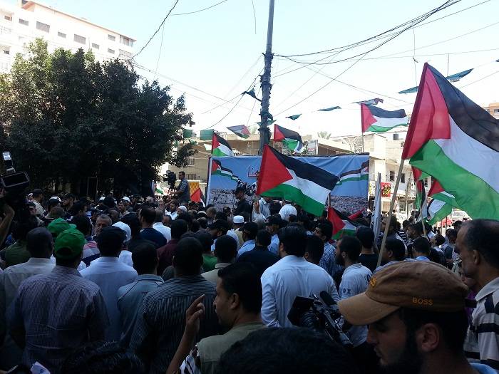 مسيرة في غزة إحياء ليوم القدس العالمي