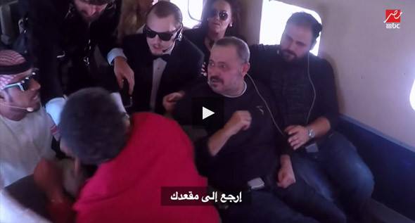 بالفيديو - جورج وسوف ينهال بالشتائم على رامز جلال