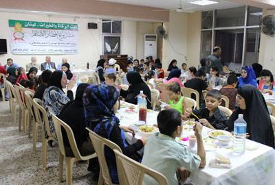 توزيع وجبات طعام
على 500 أسرة فقيرة في طرابلس