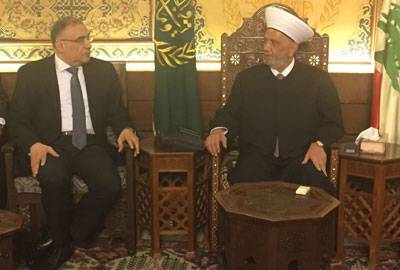 دريان التقى سفيري العراق ومصر
زايد: هدفنا مقاومة التطرف