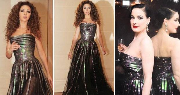 النجمات العالميات تتبعن ميريام فارس في الموضة