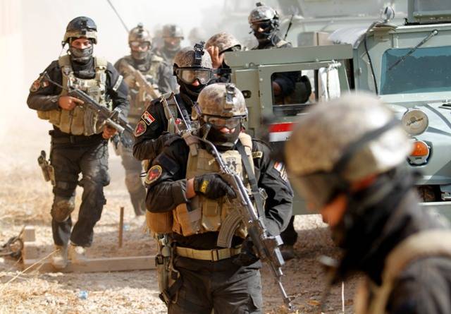 القوات العراقية تحشد تأميناً للهجوم على داعش في الانبار