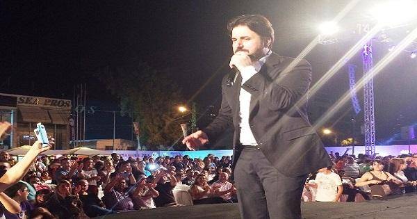 ملحم زين اختتم مهرجان ضبيه 2015
