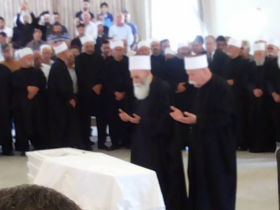 بالصور- مأتم وليد عياد المهتار الذي وقع قتيلاً أمس ضحية اشكال في قبرشمون