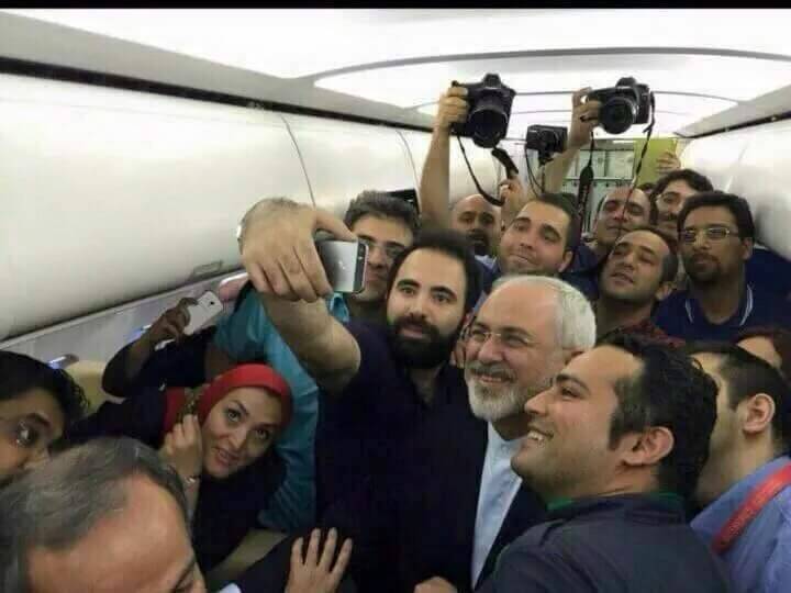 بالصورة- "سيلفي" الاتفاق النووي