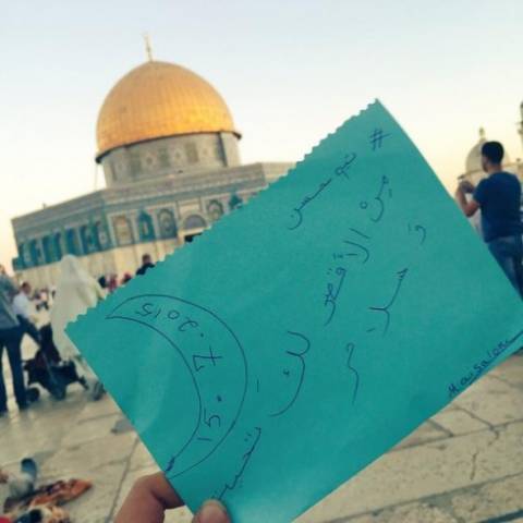 تيم حسن في القدس!! (صورة)