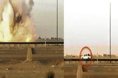بالصور | بيان ثاني من الجيش المصري  يكشف تفاصيل تفجير السيارة المفخخة باكثر من نصف طن مواد متفجرة