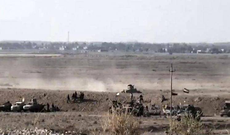 بالفيديو القوات العراقية تطوق الرمادي والفلوجة ومقتل العشرات من "داعش"