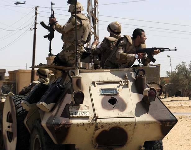 اشتباكات في مدينة رفح المصرية بين الجيش والمسلحين