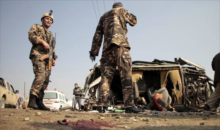 غارة أميركية تسفر عن مقتل 14 جنديًا أفغانيًا