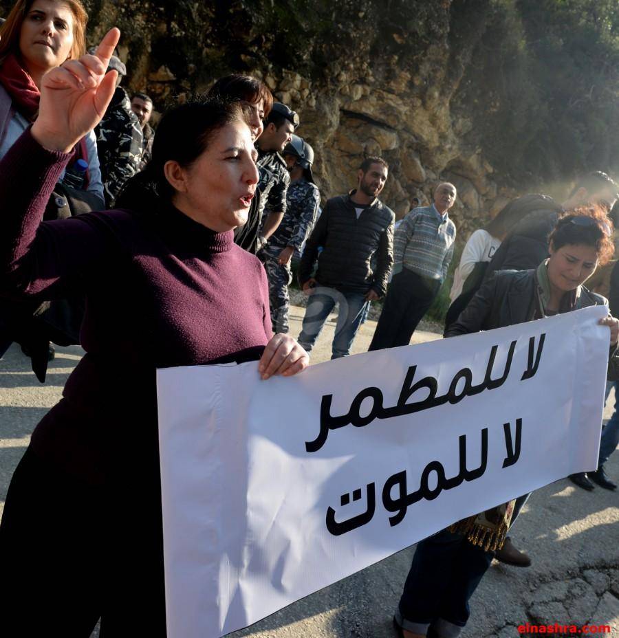 حملة إقفال مطمر الناعمة للمشنوق: صحتنا وسلامتنا لا تقل اهمية عن سلامة اي مواطن في اي منطقة لبنانية أخرى