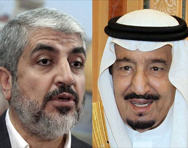 العاهل السعودي استقبل خالد مشعل
في أول لقاء بين الجانبين منذ سنوات