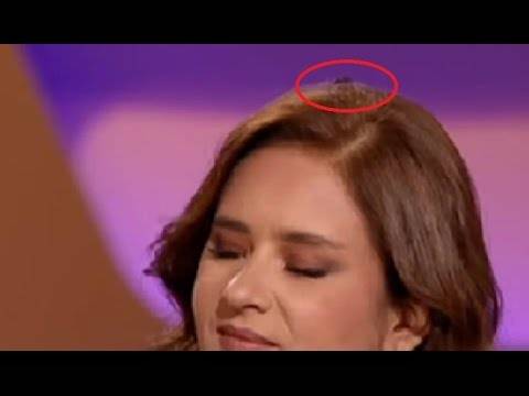 بالفيديو صرصور على راس ممثلة مصرية