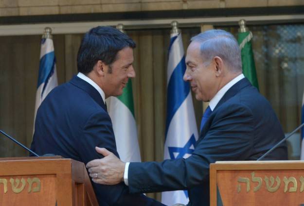 رئيس الوزراء الإيطالي يلتقي نتينياهو في القدس