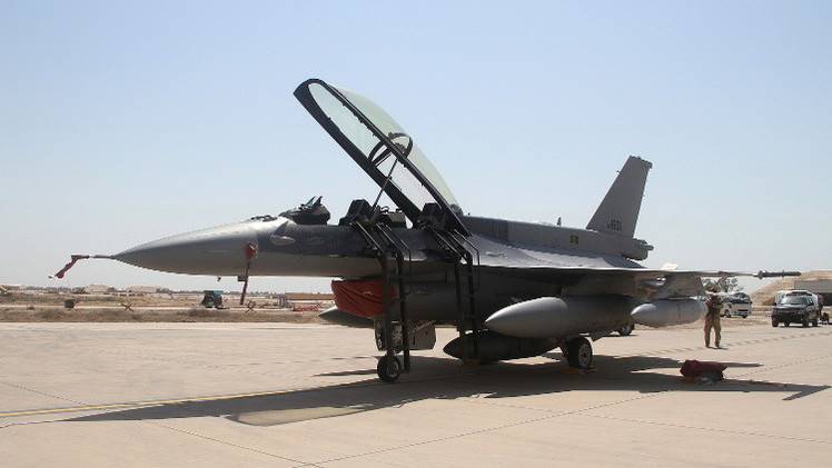 العراق: طائرات "إف 16" الجديدة تشن أولى غاراتها على "داعش"