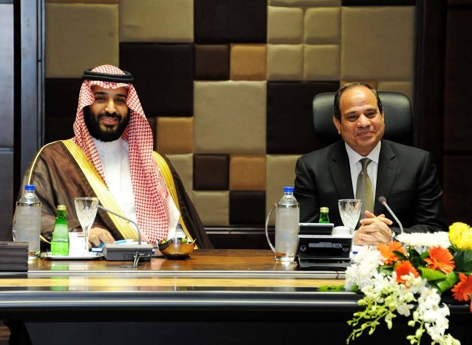 بن سلمان يلتقي السيسي في القاهرة