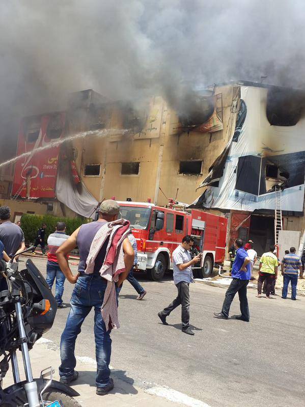 الصحة المصرية: مصرع 19 شخصًا وإصابة 22 في حريق العبور