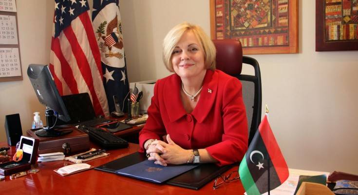 السفيرة الأمريكية توجه رسالة الى الشعب الليبي بخصوص “داعش “