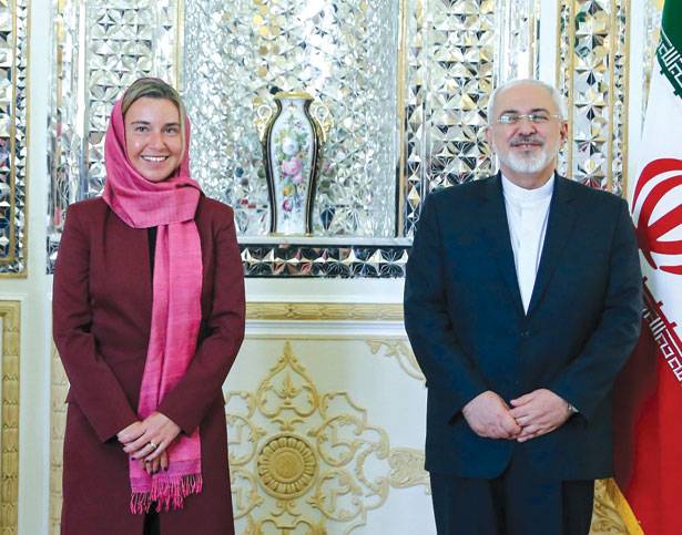 موغيريني: لفتح صفحة جديدة مع ايران
وزير خارجية فرنسا في طهران اليوم