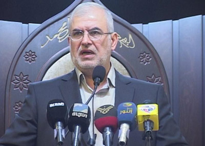  حزب الله: لتغيير قواعد وشروط التشكيل يُشارك فيها جميع مُكوّنات الوطن
14 آذار يتعاطى بسلبيّة وتصعيد وقراره ليس بيده بل في دولة راعية 