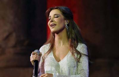 نانسي عجرم تغني لقناة السويس