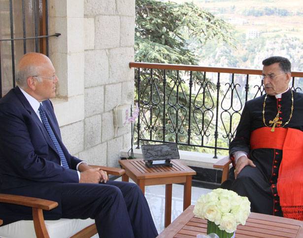 ميقاتي من الديمان :
لوحدة وطنيّة تنقذ لبنان