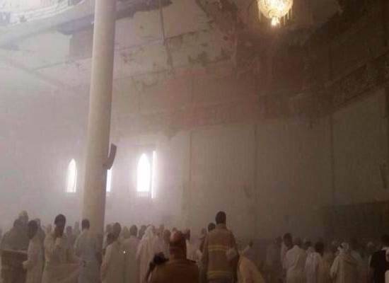 الصور الأولى لـ #تفجير_طوارئ_عسير الذي أودى بحياة 15 شخصا بأبها في #السعودية