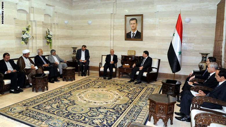 رئيس الوزراء السوري يجتمع مع رئيس منظمة الحج الإيرانية لتسهيل إجراءات "الحجاج الشيعة"