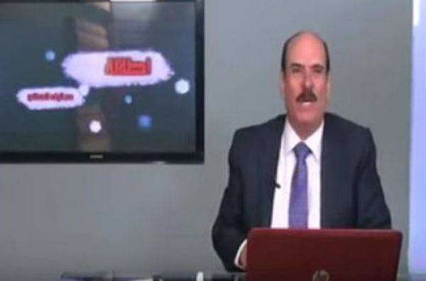 بالفيديو-مذيع ينعي نفسه على الهواء قبل يوم من وفاته