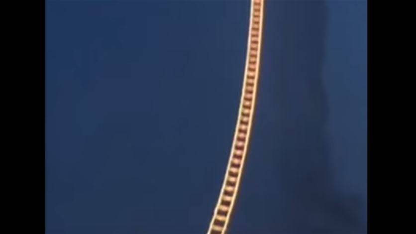 بالفيديو: أوّل سلّم يصل الى السّماء