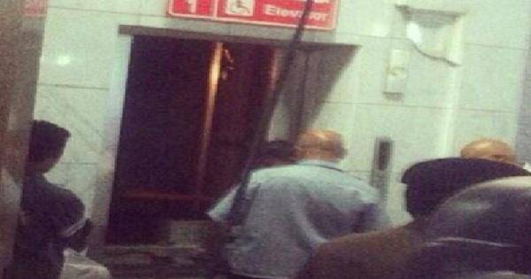 إنقاذ عائلة من داخل مصعد في مبنى بالحمرا
