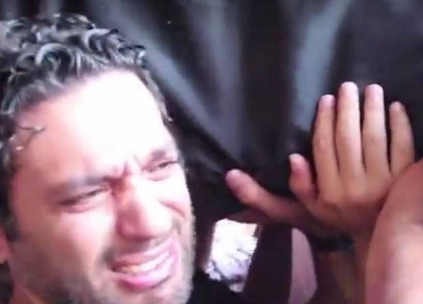 صور مؤثرة من جنازة نور الشريف